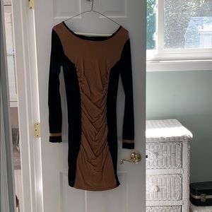 Black &Gold sweater dress